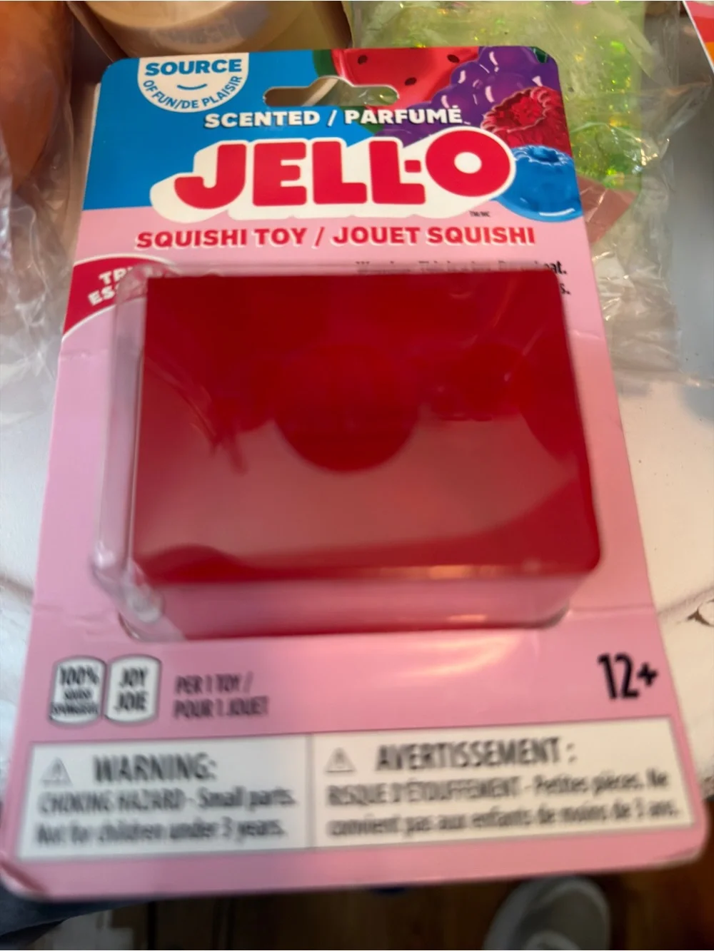 Assorted Food Squishy- Strawberry, Jetpuffed, Jell-O, RMS, Smushmart and Needoh